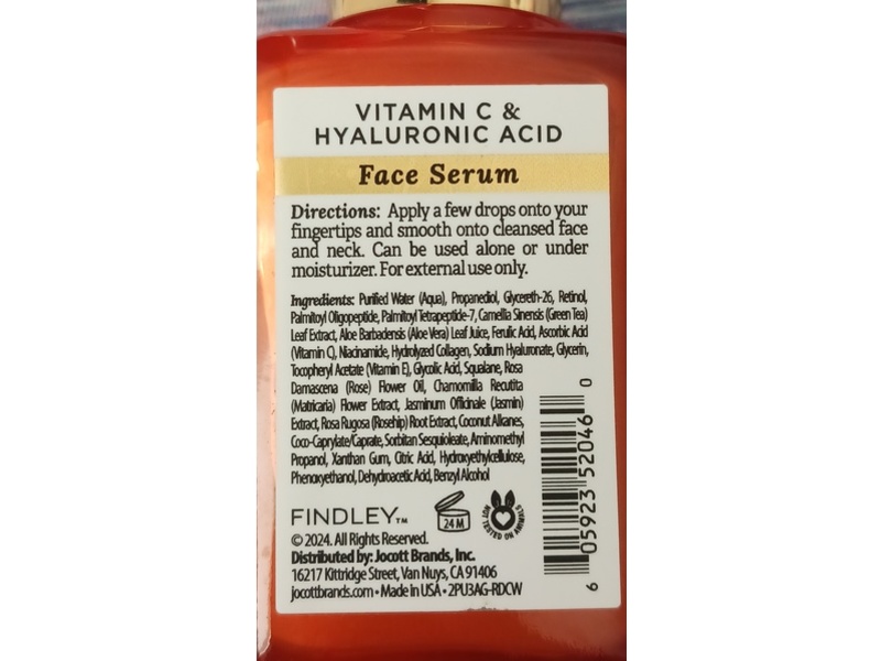 Findley All-in-One Face Serum, 2 fl oz/59 mL
