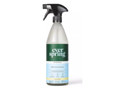 Everspring Bathroom Cleaner Spray, Lemon & Mint, 28 fl oz/828 mL