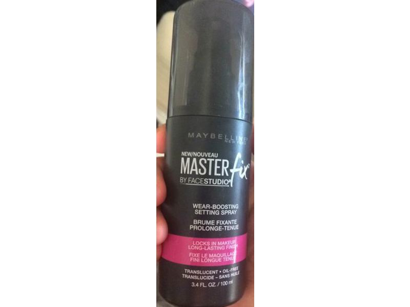 Maybelline New York FaceStudio Master Fix Wear-Boosting Setting Spray, 3.4 fl oz/100 mL