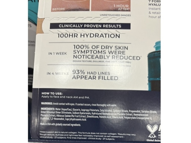 RoC Advanced Hydration+ Water Cream, 1.7 oz/48 g, Pack Of 2