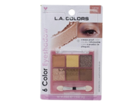 La Colors 6 Color Eyeshadow, Almost Nude, 0.14 oz/4 g - thumbnail 1