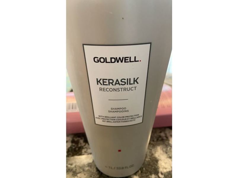 Goldwell Kerasilk Reconstruct Shampoo, 33.8 oz/1 L