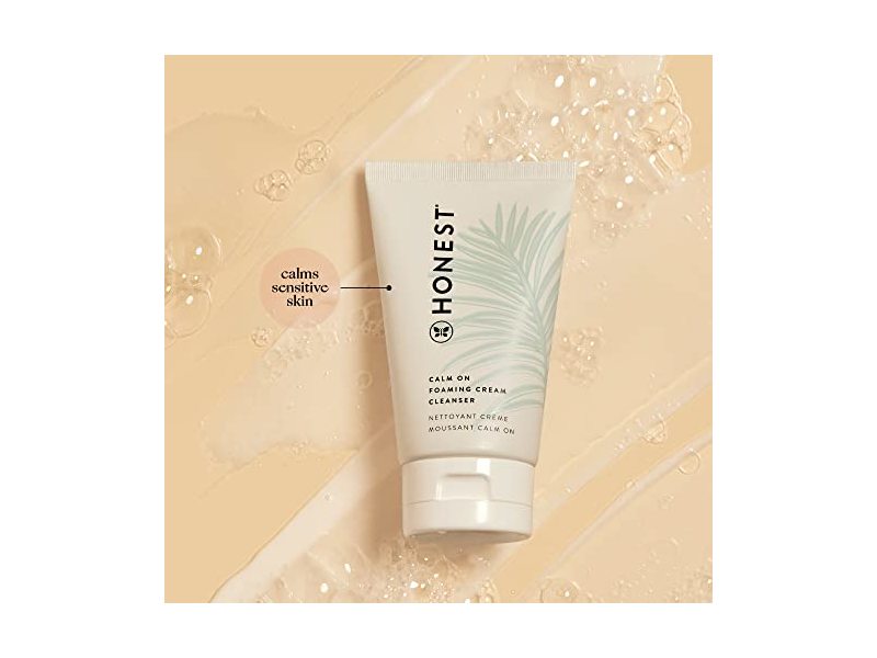 Honest Beauty Skin Barrier Sensitive Skin Kit - Eye Balm, Foaming Cleanser, Calm & Porefect Serum & Daily Calm Lightweight Moisturizer