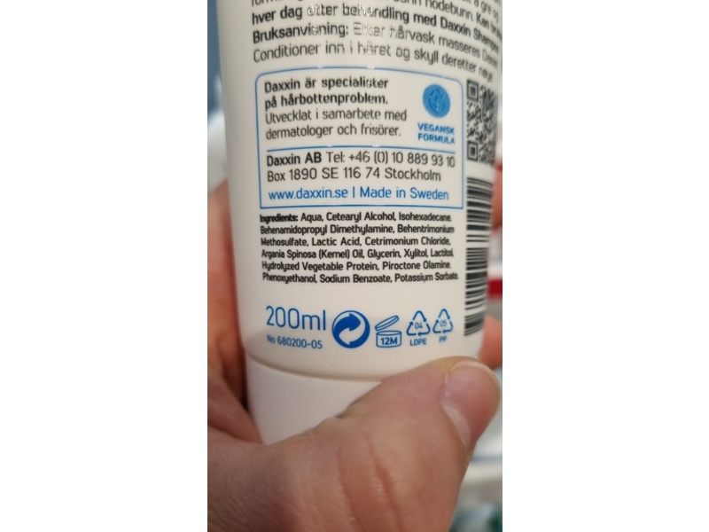 Daxxin Moisturizing Conditioner, 200 mL