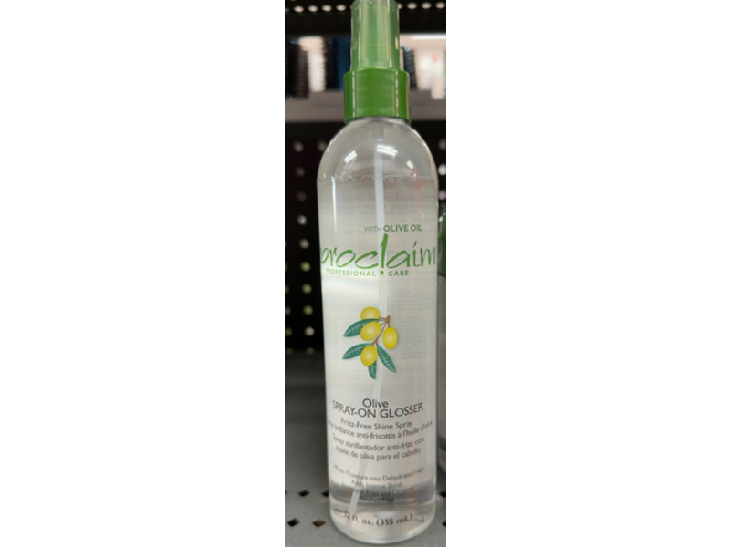 Proclaim Spray On Glosser, Olive, 12 fl oz/355 mL