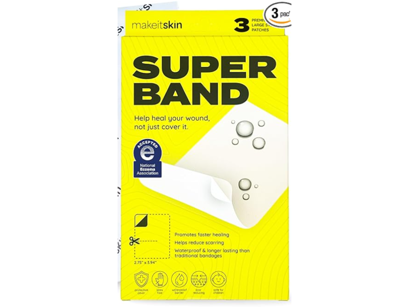 Makeitskin Super Band Bandages, Pack Of 3