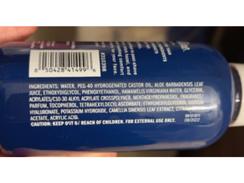 Goodline Grooming Co. After Shave Lotion, Aloe Vera & Witch Hazel, 4 fl oz/118mL