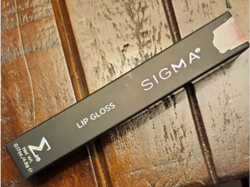 Sigma Lip Gloss, Passionate, o.17 oz/4.8 g