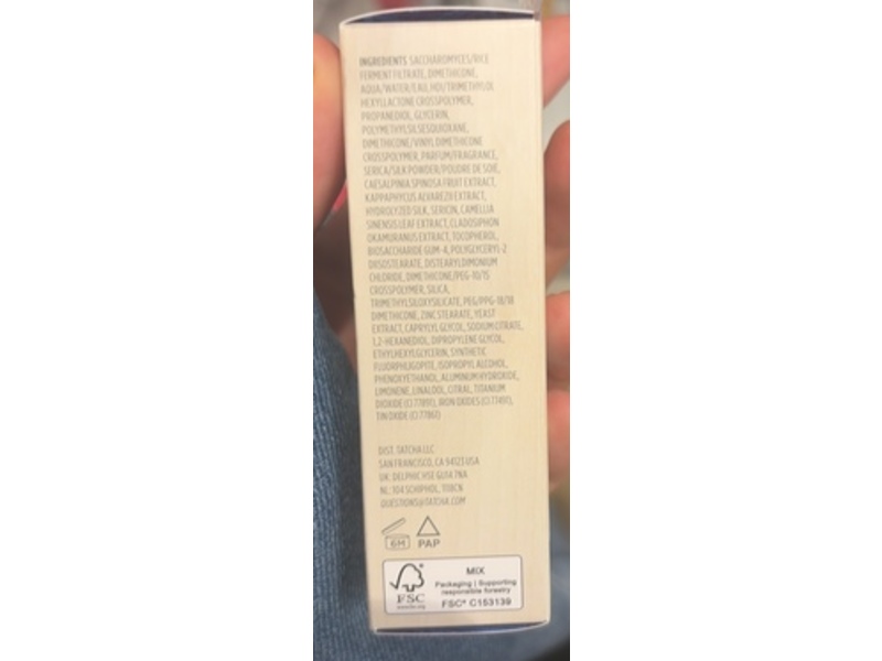 Tatcha The Liquid Silk Canvas, 0.34 fl oz/10 mL