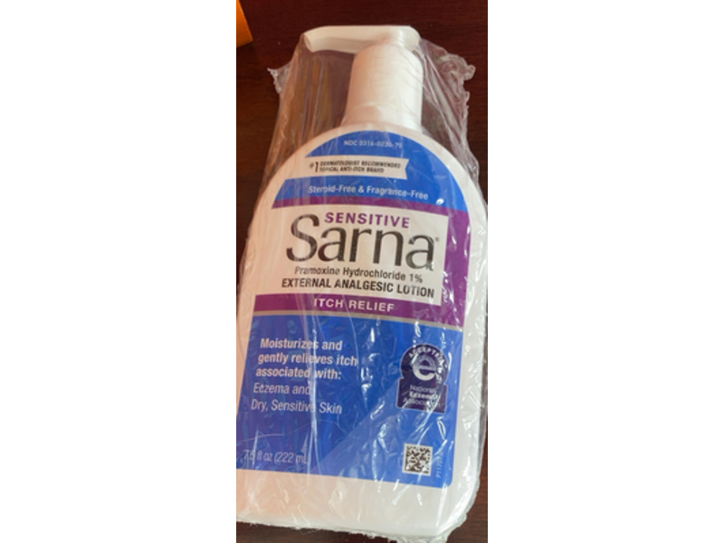 Sarna External Analgesic Lotion, 7.5 fl oz/222 mL