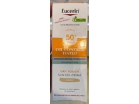 Eucerin Oil Control Tinted Sun Gel, Light, SPF 50+, 50 mL - thumbnail 2