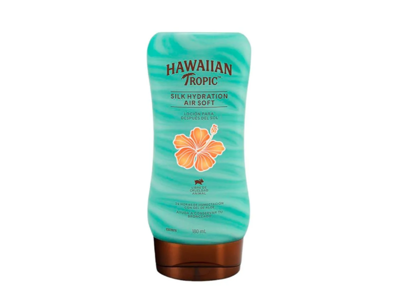 Hawaiian Tropic Silk Hydration Air Soft After Sun Lotion, Coconut Papaya Fragrance, 6 fl oz/180 mL
