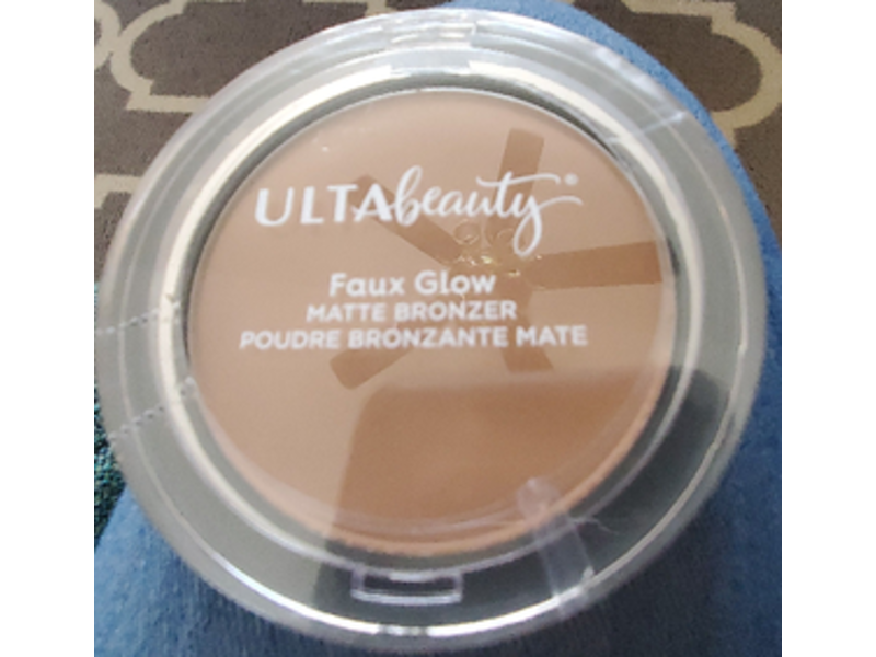 Ulta Beauty Faux Glow Matte Bronzer, Medium To Deep, 0.25 oz/7 g