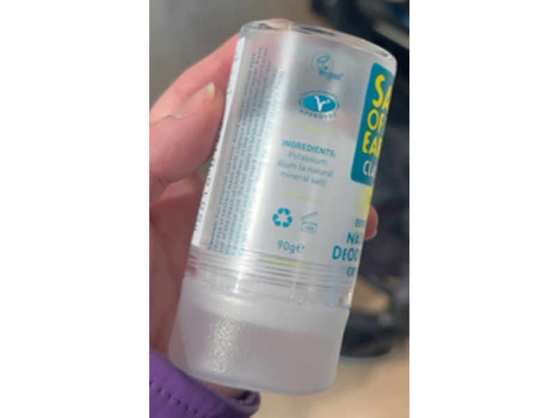 Salt Of The Earth Classic Natural Deodorant, Crystal, 90 g, Pack Of 2