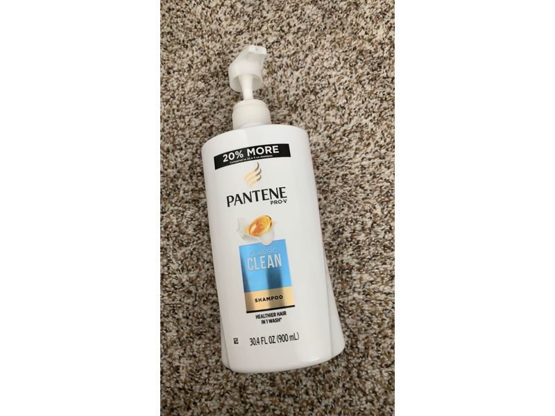 Pantene Pro-v Classic Clean Shampoo, 30.4 fl oz/900 mL