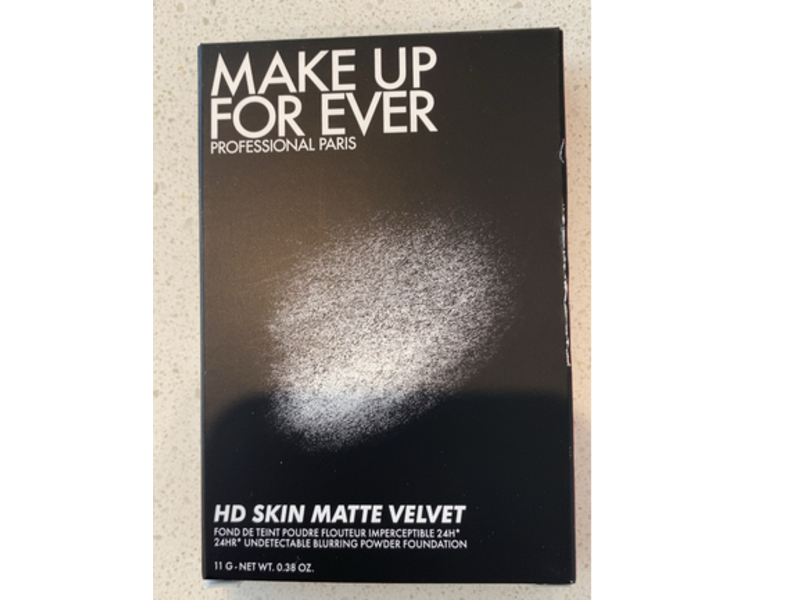 Make Up For Ever HD Skin Matte Velvet Powder Foundation, 1N14, 0.38 oz/11 g