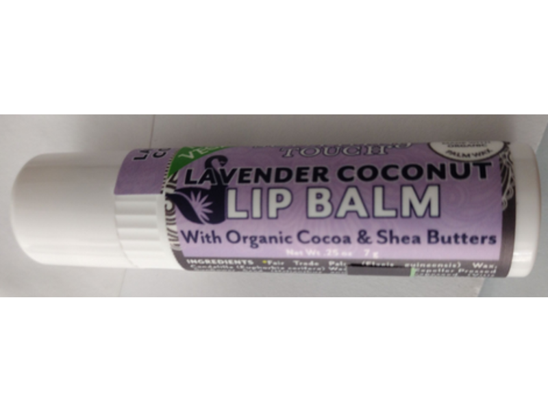 Soothing Touch Lip Balm, Lavender Coconut