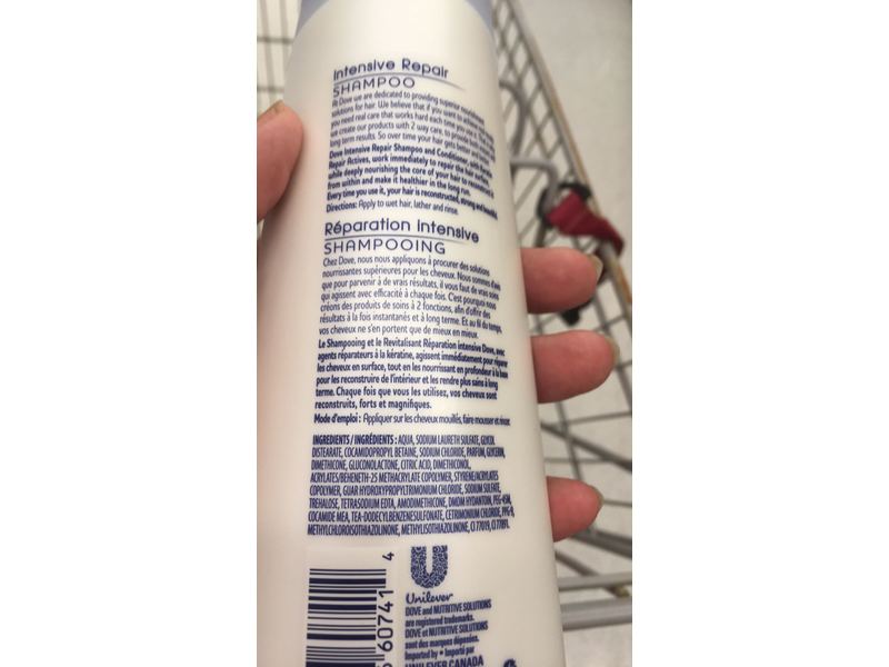 Dove Intensive Repair Shampoo, 355 mL