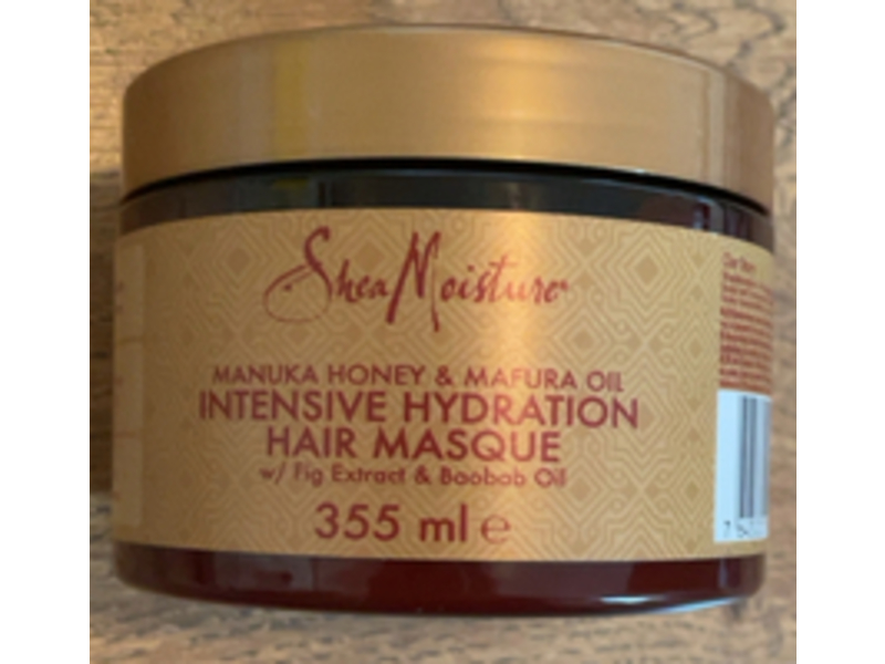 Shea Moisture Intensive Hydration Hair Masque, Manuka Honey & Mafura Oil, 355 mL