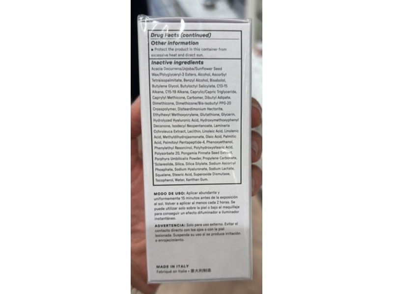 U Beauty Multimodal Sheer Mineral Sunscreen, SPF 25, 1.7 fl oz/50 mL