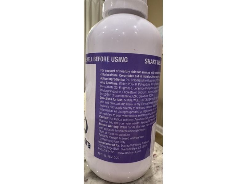 Dechra MiconaHex+Triz Spray Conditioner, 8 fl oz/236 mL