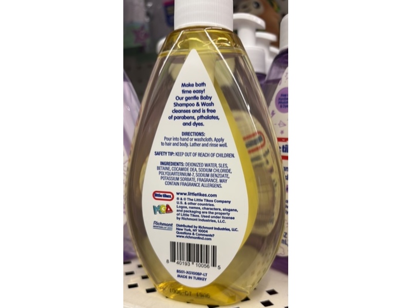 Little Tikes Baby Shampoo & Wash, Original Scent, 10 fl oz/295.7 mL