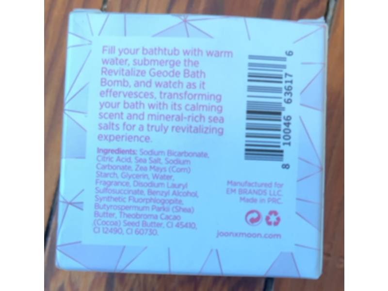 Joon X Moon Revitalize Bath Bomb, 3.7 oz/104 g