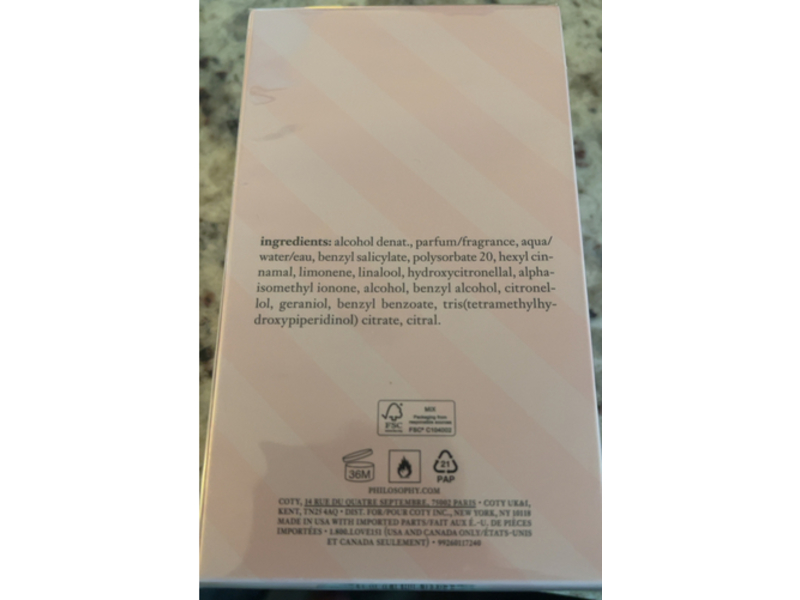 Philosophy Amazing Grace Eau De Parfum, 4 fl oz/120 mL