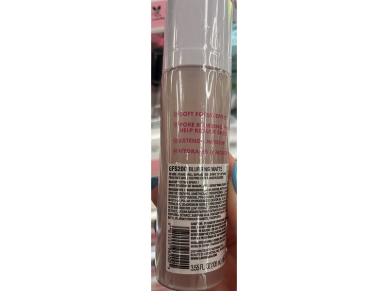 L.A. Girl Pro Perfect Multi-Tasking Setting Spray, 3.55 fl oz/105 mL