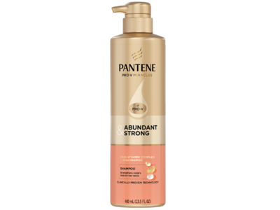 Pantene Pro-V Miracles Abundant & Strong Shampoo, 13.5 fl oz/400 mL