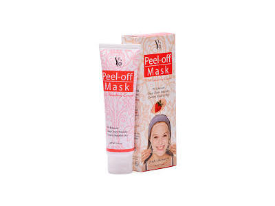YC Peel-Off Mask with Strawberry Extract, 120 ml