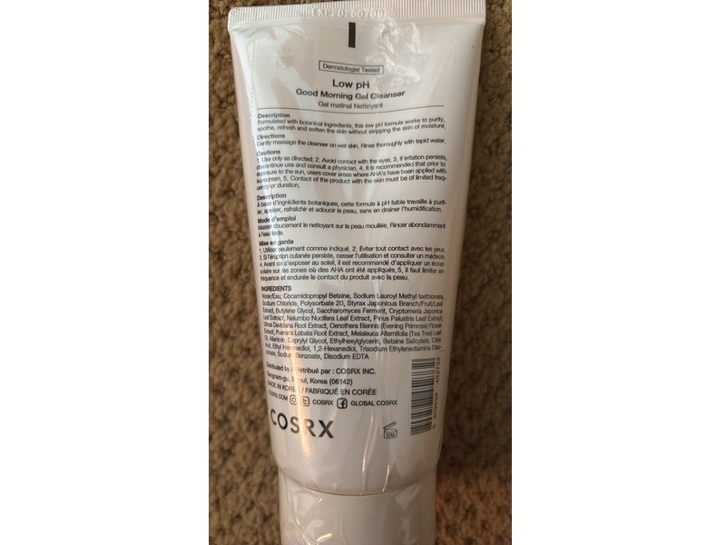 Cosrx Low pH Gel Cleanser, 5.07 fl oz/ 150 mL