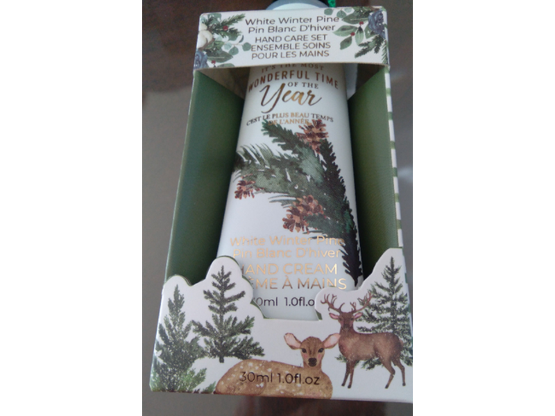 Gift Craft White Winter Pine Hand Cream, 1 fl oz/30 mL