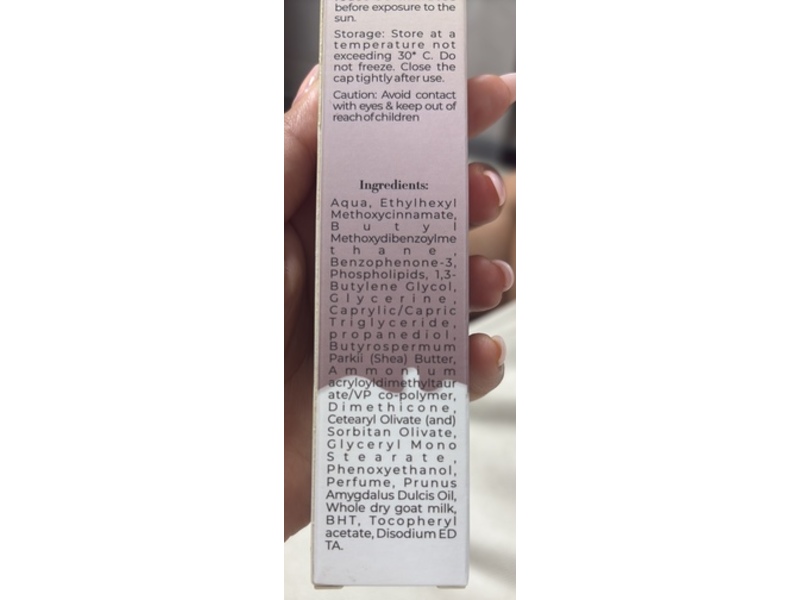 Baes Club Goat Milk Sunscreen, SPF 50 PA++++, 50 g