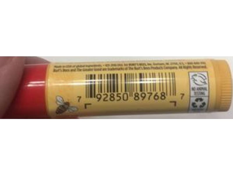 Burt's Bees Moisturizing Lip Balm, Strawberry, 0.15 oz/4.25 g