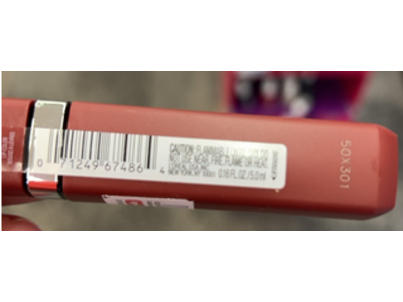 L'Oreal Paris Infallible Matte Resistance Liquid Lipstick, Lazy Sunday 150, 0.17 fl oz