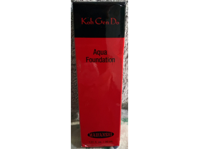 Koh Gen Do Maifanshi Aqua Foundation, Warm 213,1.01 fl oz/30 mL