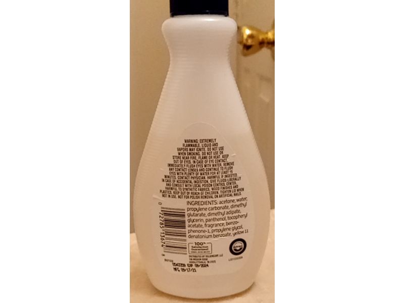 Studio Selection Regular Nail Polish Remover, Vitamin E & Panthenol, 6 fl oz/177 mL