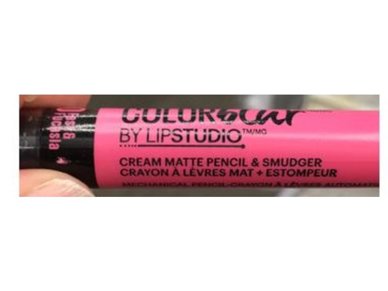 Maybelline New York Lip Studio Color Blur Cream Matte Pencil & Smudger, 10 Fast & Fuchsia, 0.04 oz