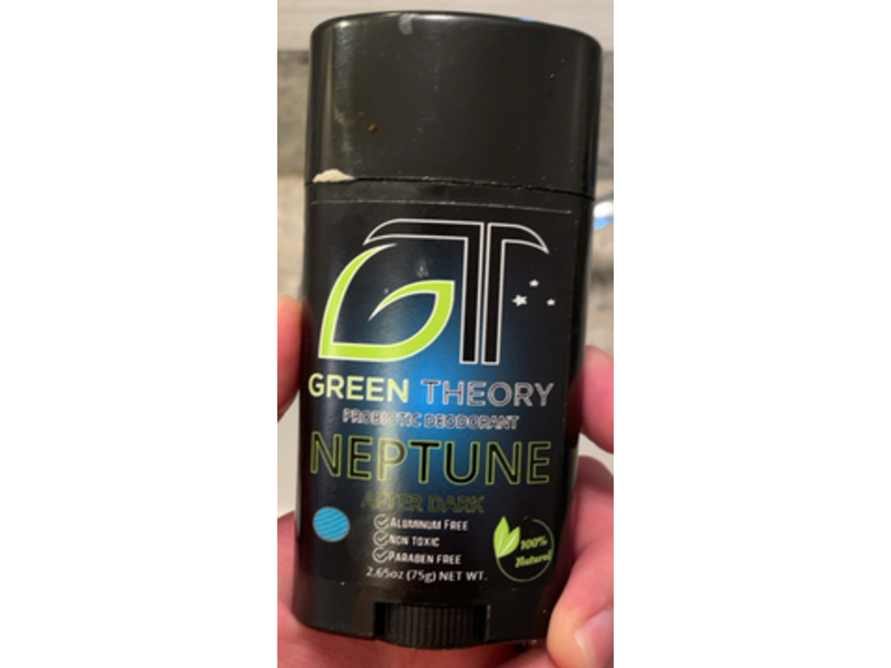 GT Green Theory Probiotic Deodorant Neptune After Dark, 2.65 oz/75 g