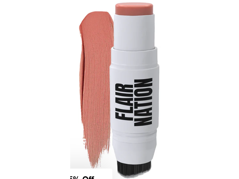 Flair Nation All Over Multistick 3 In 1 Essential Stick, Crush Blush, 7.6 g
