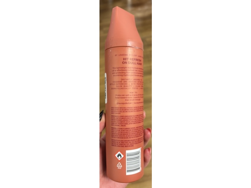 Laura Polko Refresh Dry Shampoo, 5.01 oz/200 mL