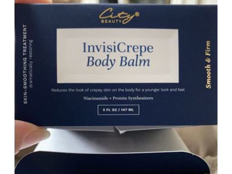 City Beauty Invisicrepe Body Balm, Smooth & Firm, 5 fl oz/147 mL