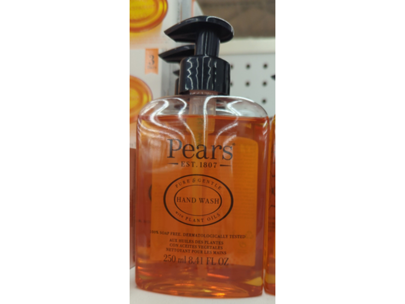 Pears Hand Wash, Natural Oils, 8.41 fl oz/250 mL