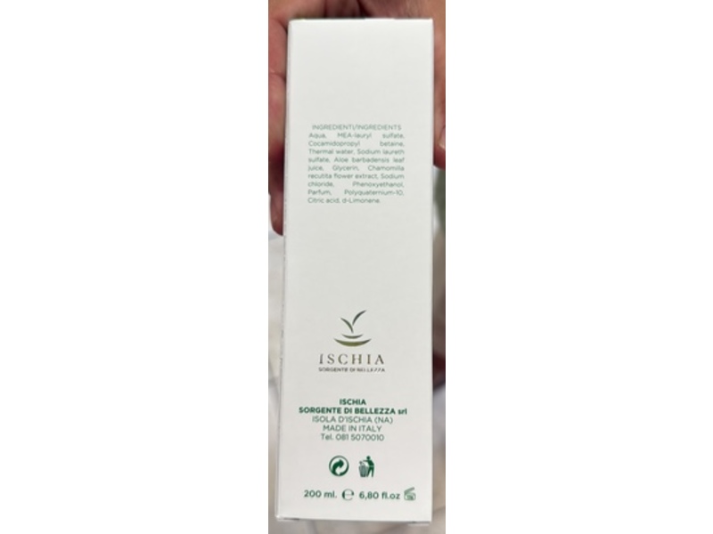 Ischia Facial Cleansing Gel, Aloe, 200 mL