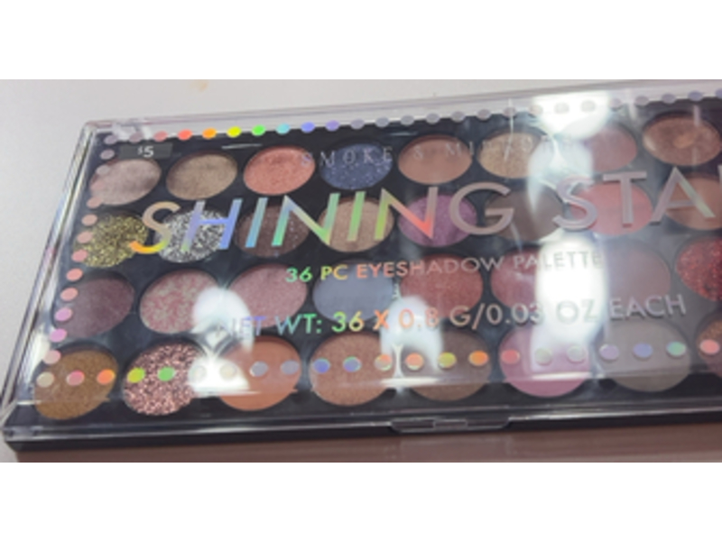 Smoke & Mirrors Cosmetics Eyeshadow Palette, Shining Star, 0.03 0z
