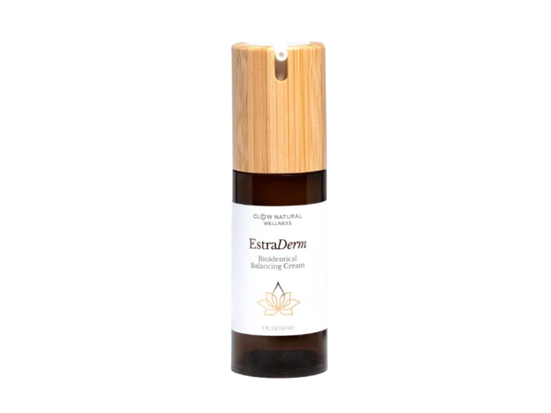 Glow Natural Wellness EstraDerm Bioidentical Balancing Cream, 1 fl oz/30 mL