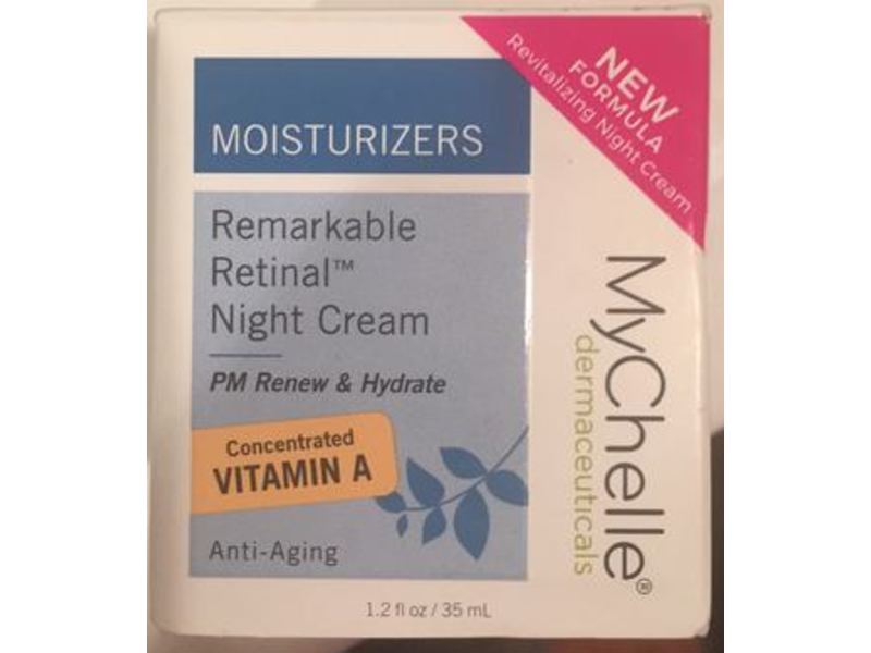Mychelle Dermaceuticals Remarkable Retinal Night Cream, Pm Renew & Hydrate, Anti-Aging, 1.2 fl oz/35 mL