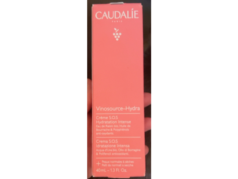 Caudalie Vinosource Hydra Cream S.O.S, 1.3 fl oz40 mL