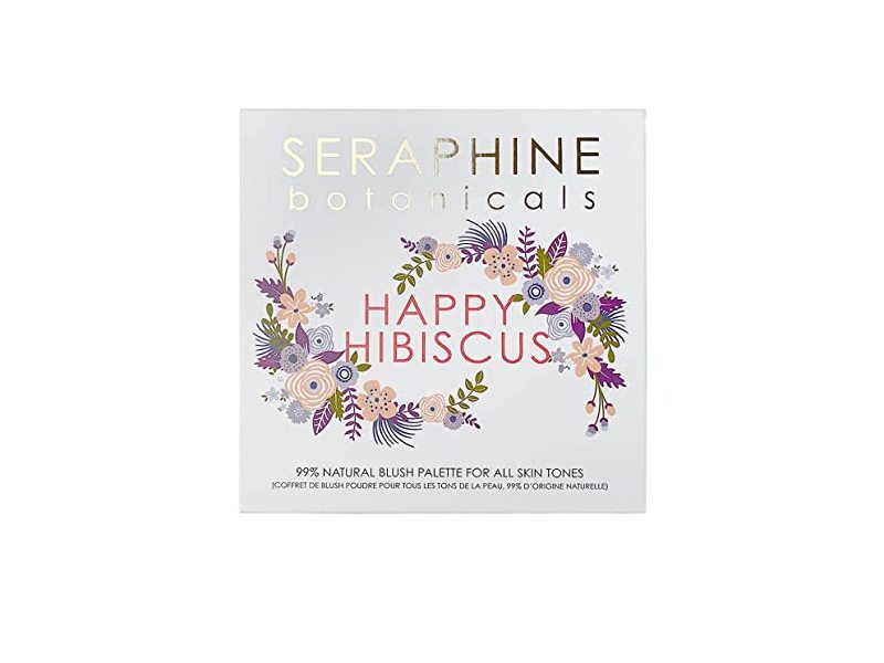 Seraphine Botanicals Luminizer & Blush Palette, Happy Hibiscus, 0,56 oz/16g
